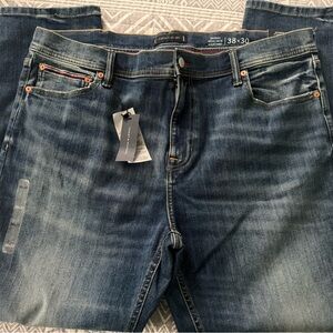 Tommy Hilfiger Skinny authentic stretch Jeans in Medium Blue Denim